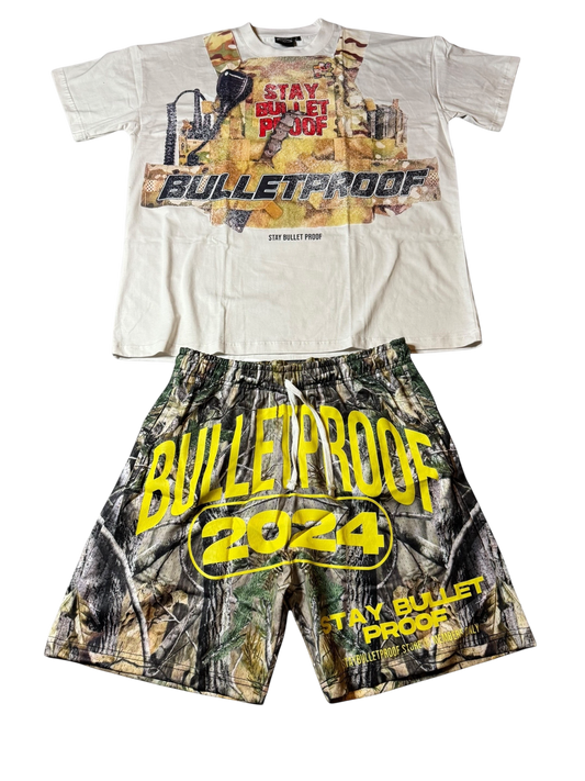 Vest & Camo T Set