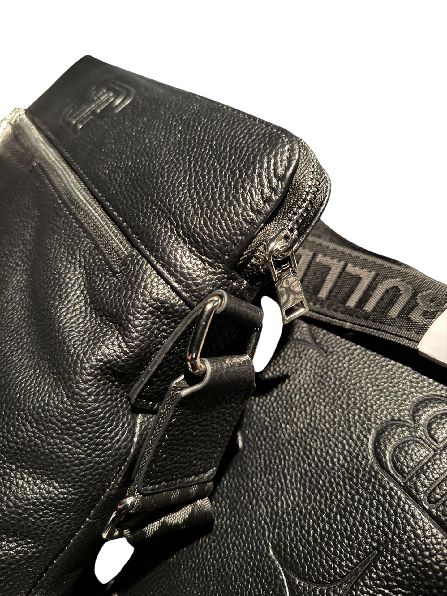 Leather BP Messenger Bag